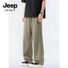JEEP SPIRIT Men's Loose Fit Straight-Leg Casual Pants