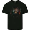 A Fantasy Cat With Cool Colours 4 Kids T-Shirt Childrens