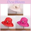 Cappello da Sole da Donna con Materiale a Rete Traspirante Protezione Uv Estiva