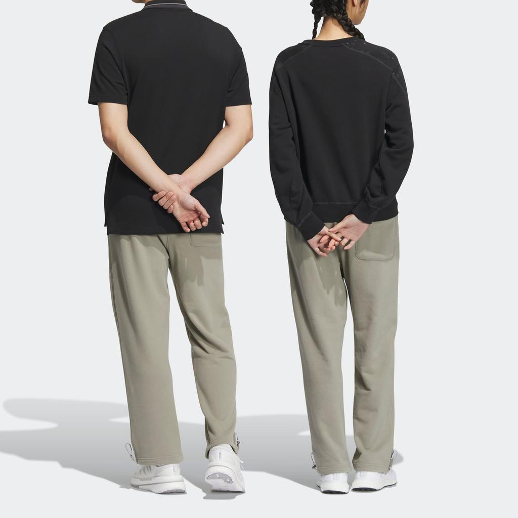 Adidas Letter Print Tapered Fit Sports Pants Unisex Pants Silver-Gray IK3505