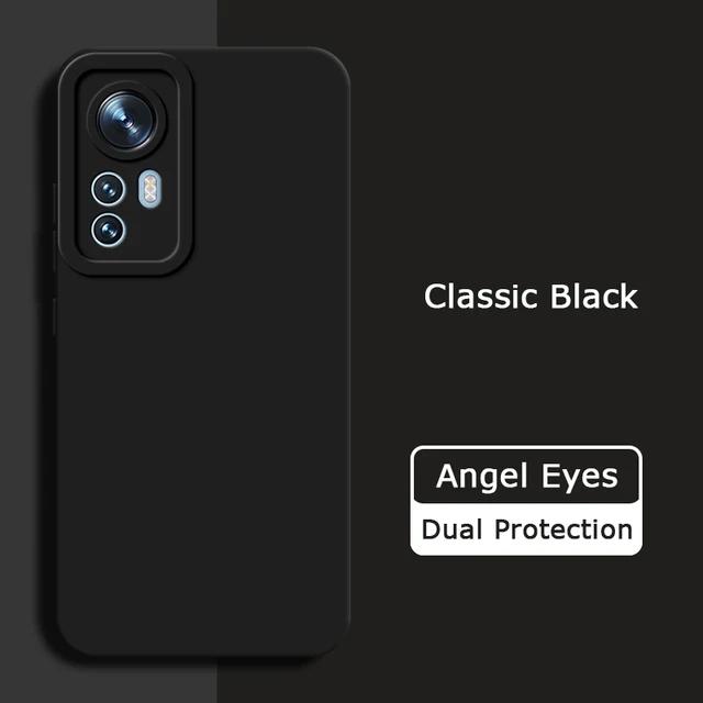 Angel Eyes Liquid Silicone Case for XiaoMi Mi 12 12T 13T Mi13T Pro Mi12T Mi13 Mi12X 5G Pro Soft Lens Protective Cover