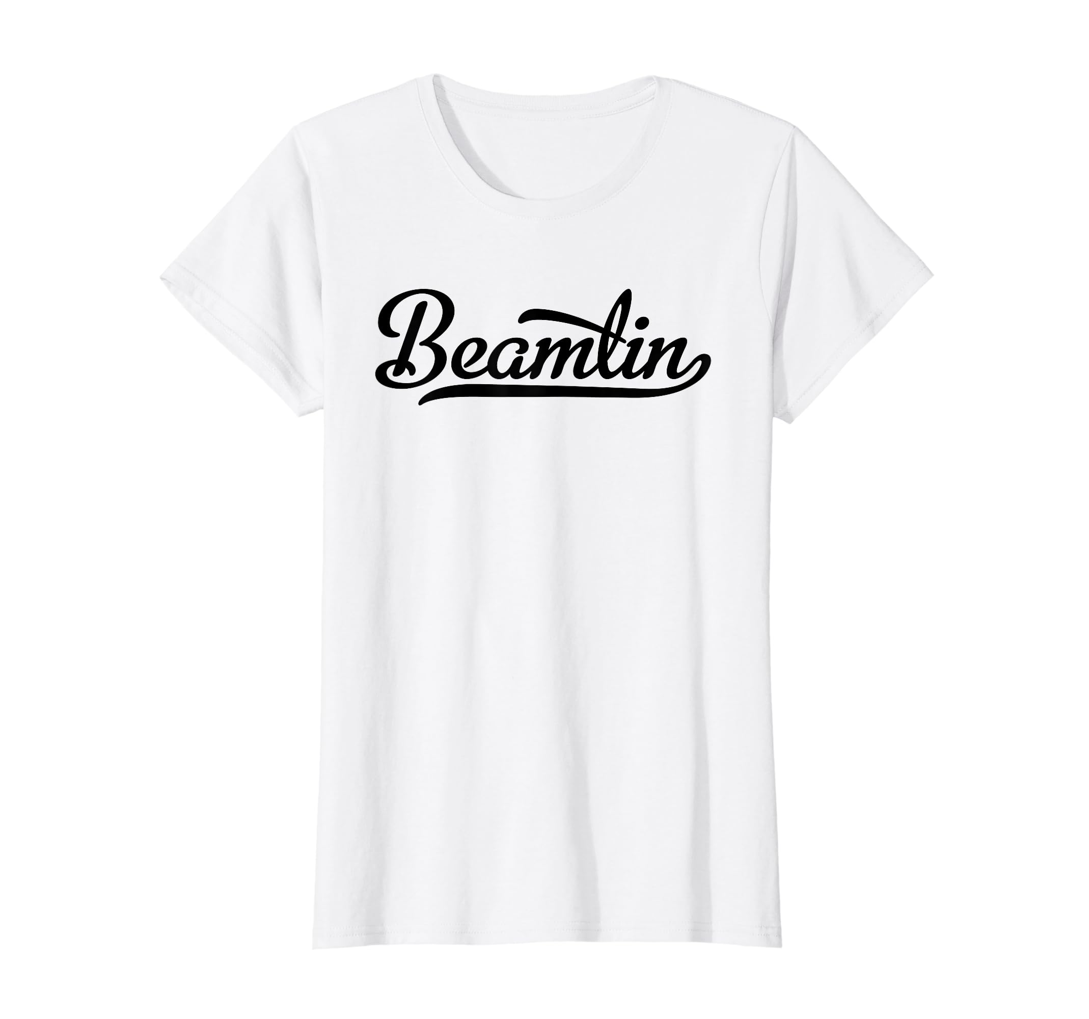 

Футболка з зображенням beamtin білий
