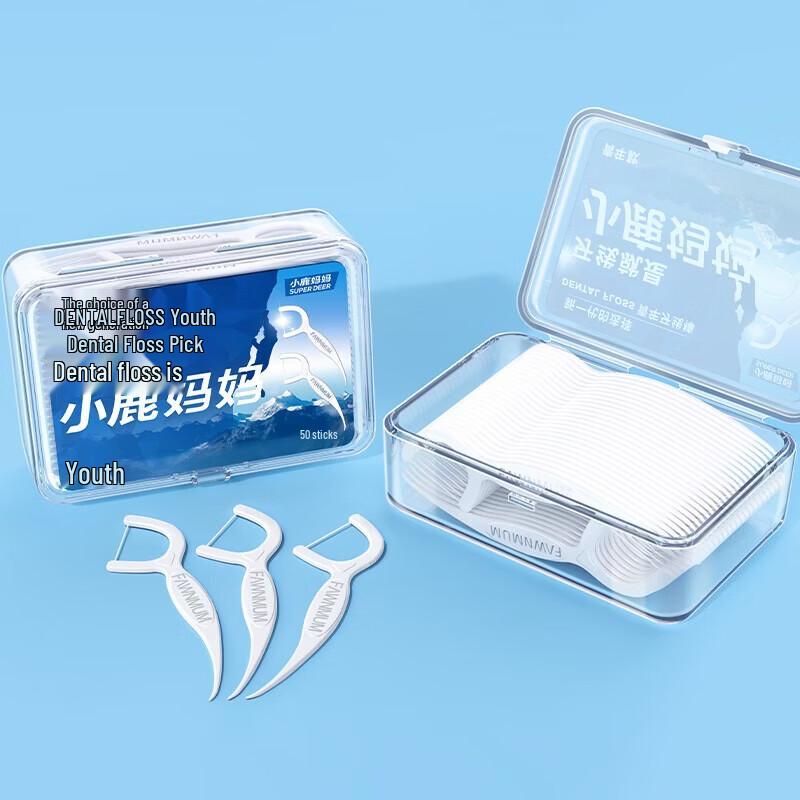 Fawnmum Youth Hollow Dental Floss Picks