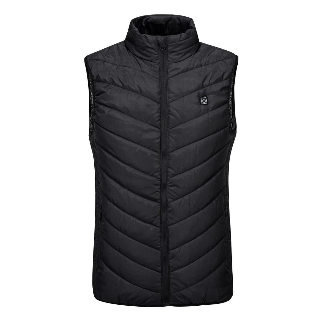 Four-Zone Temperature-Control Electric Heating Vest for Safe, Warmth