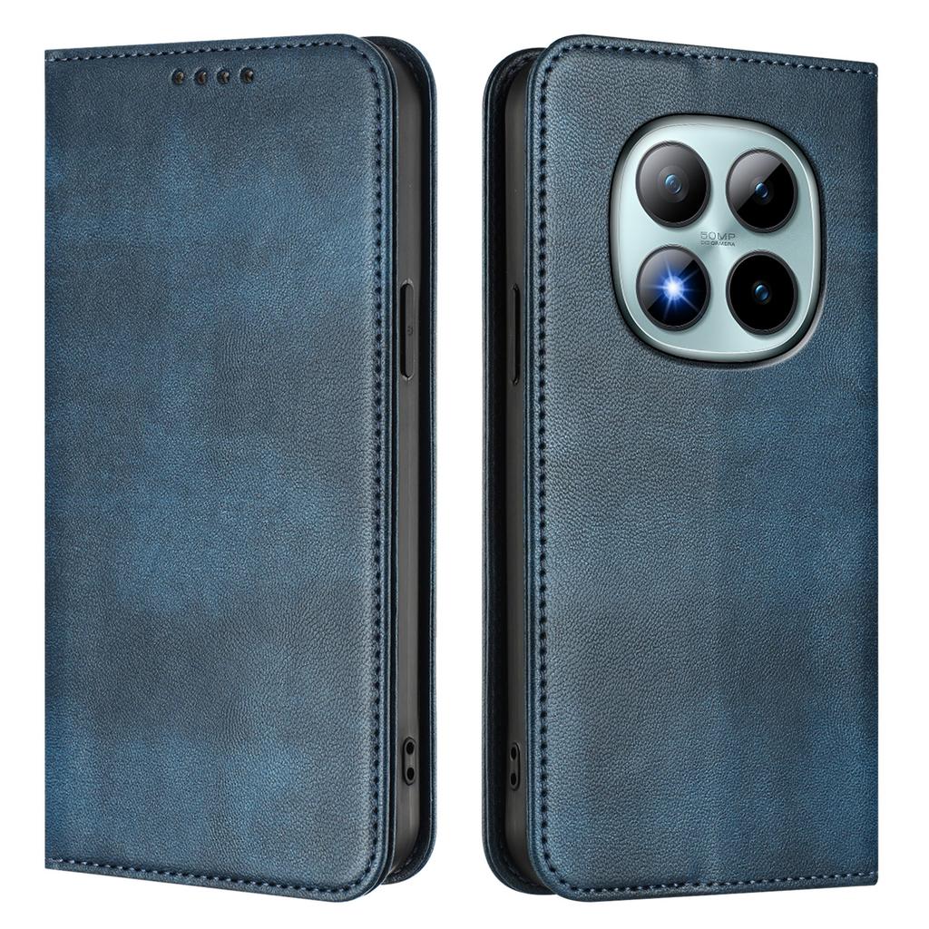 Für Xiaomi Redmi Note 15 Pro+ 5G Brieftaschenkoffer Retro-Textur RFID-Blockierung Leder-Handyhülle