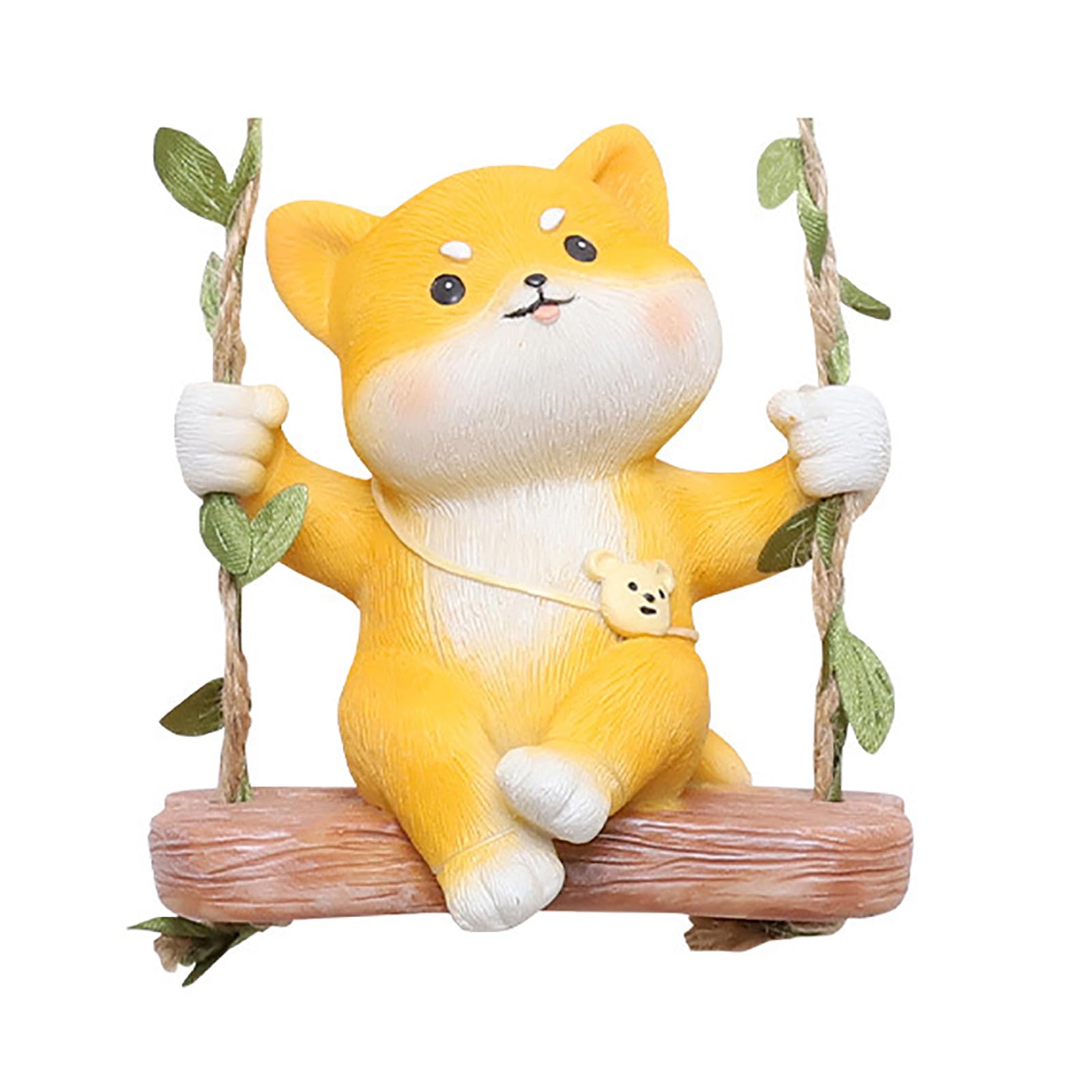 

RemeeHi Милое животное, лазающее украшение, кошка, собака, панда, коала, настенное украшение для трубы, забавная панда, качели, подвесная подвеска, милая статуя животного, сад, двор, искусство