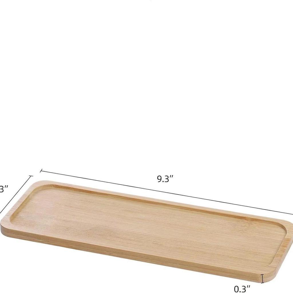 Round Acrylic Cotton Swab and Bath Salt Storage with Bamboo Lid