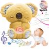 Plush Anxiety Relief Toys Cute Koala Breathing Musical Soothing Doll Toy Sleep