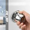 Stainless Steel Spherical Wooden Door Lock Bathroom Toilet Door Lock 5831 Ball Lock
