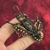 Dragon Bloodstone Pendant Copper Wire Wrapped Pendant Owl Pendant Handmade Copper Jewelry Gemstone Pendant Wire Wrapped Jewelry Gift For Her