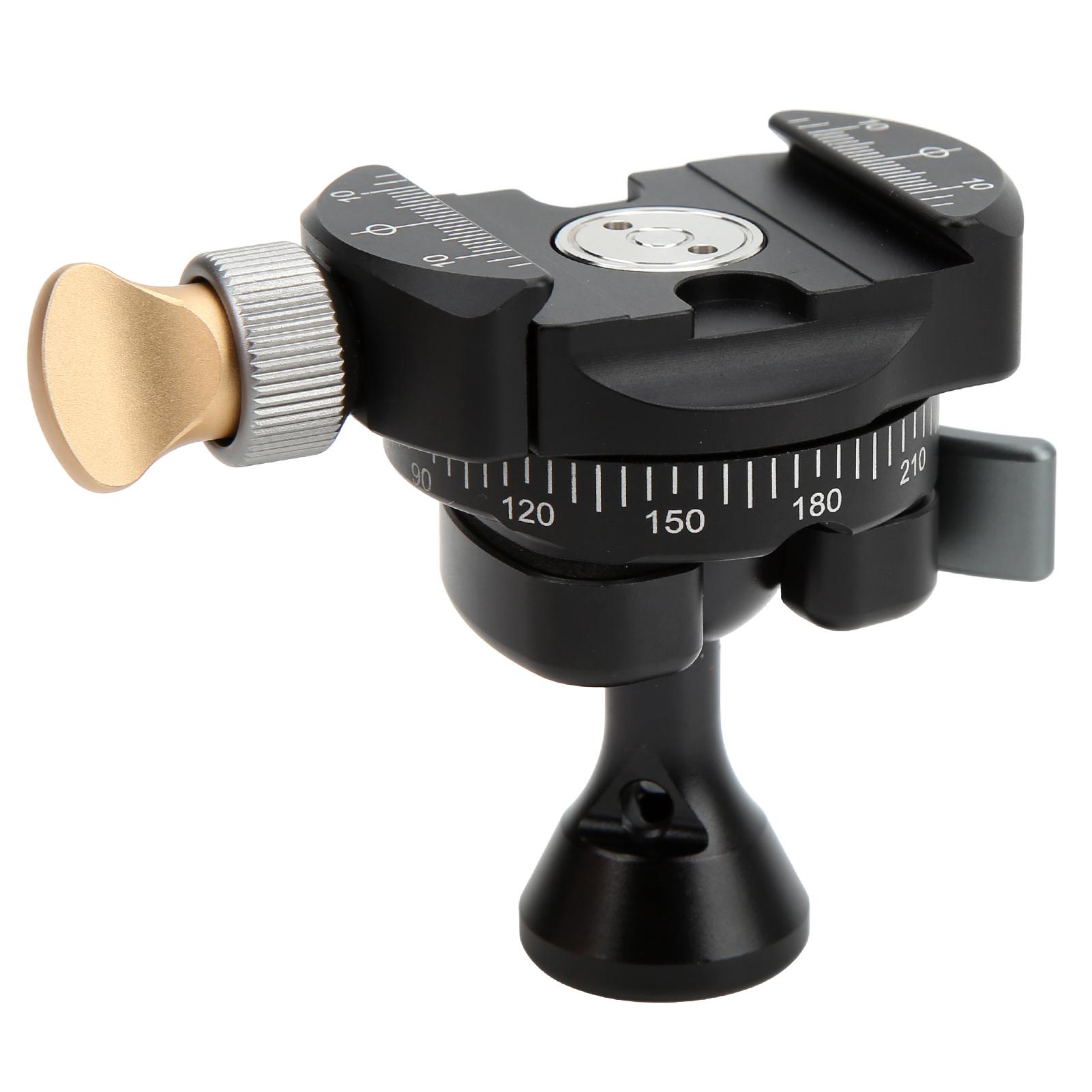 

Панорамная перевернутая шаровая головка с большой грузоподъемностью, вращающаяся сферическая шаровая головка для зеркального мобильного фотоаппарата