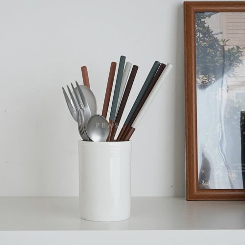 H-0650 Dishwasher-Safe Chopsticks, Set of 4, 23cm, Antibacterial, Made In Japan, Wooden Chopsticks, Stylish, Cute, Scandinavian Style, Perfect for Gue