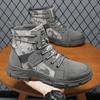 Fashion Shoes for Men Fashion Outdoor Comfort High Top Men Shoes Retro British Style High-top Tooling Boots Camouflage Boot Botas Hombre