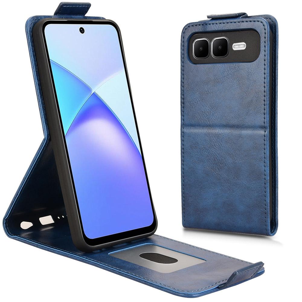 Dark Blue Leather