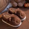 Capybara Plush Warm Indoor/Outdoor Slippers