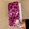 Purple Leopard Print Glacier Pattern Phone Case For iPhone17 16 15 14 13 12 11 Pro Max  Plus  Shockproof Back Cover