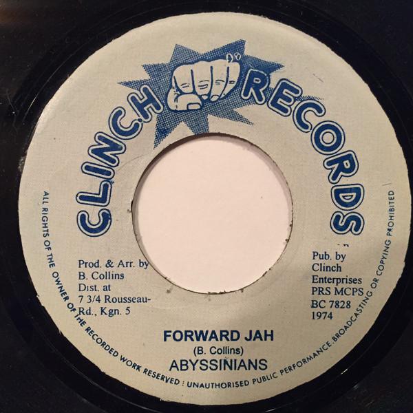 

7inch Record ABYSSINIANS - Forward Jah BC7828 Clinch Records 1999 Jamaica Reggae, Ska & Dub Used