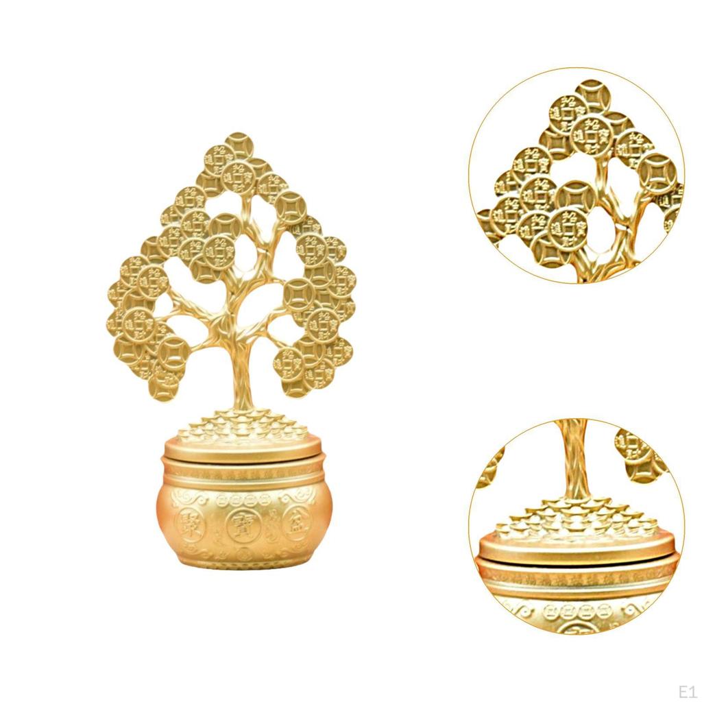 Feng Shui Money Tree Chinese Decoration Creative Tabletop Wealth Lucky for Party Bedroom