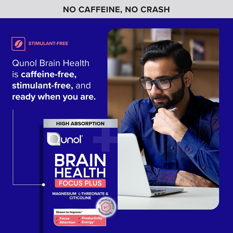 Brain Health, Focus Plus, 60 Tablets