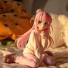 Anime Bocchi The Rock Gotoh Hitori Pajamas PVC Figure Model Pretty Girl Statue Desktop Decoration Collectible Trendy Toy Gifts