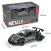 RC Car, Electric Racing Car, Off-Road Drifting, High Speed, High Stability, Alloy Shell, Shock Resistant (Gray)