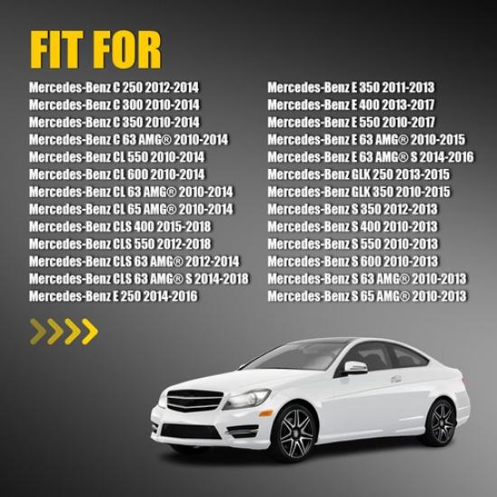 Mirror Glass Heated Replacement Right For Mercedes-Benz C 250 300 350 2012-2014