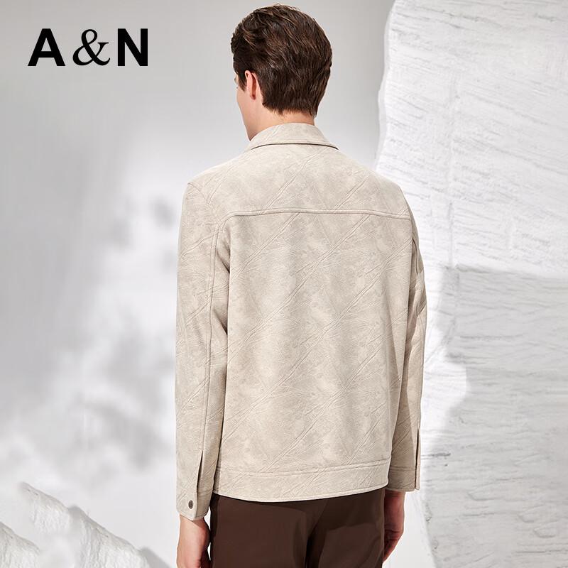 Antonio Men's Faux Suede Lapel Jacket