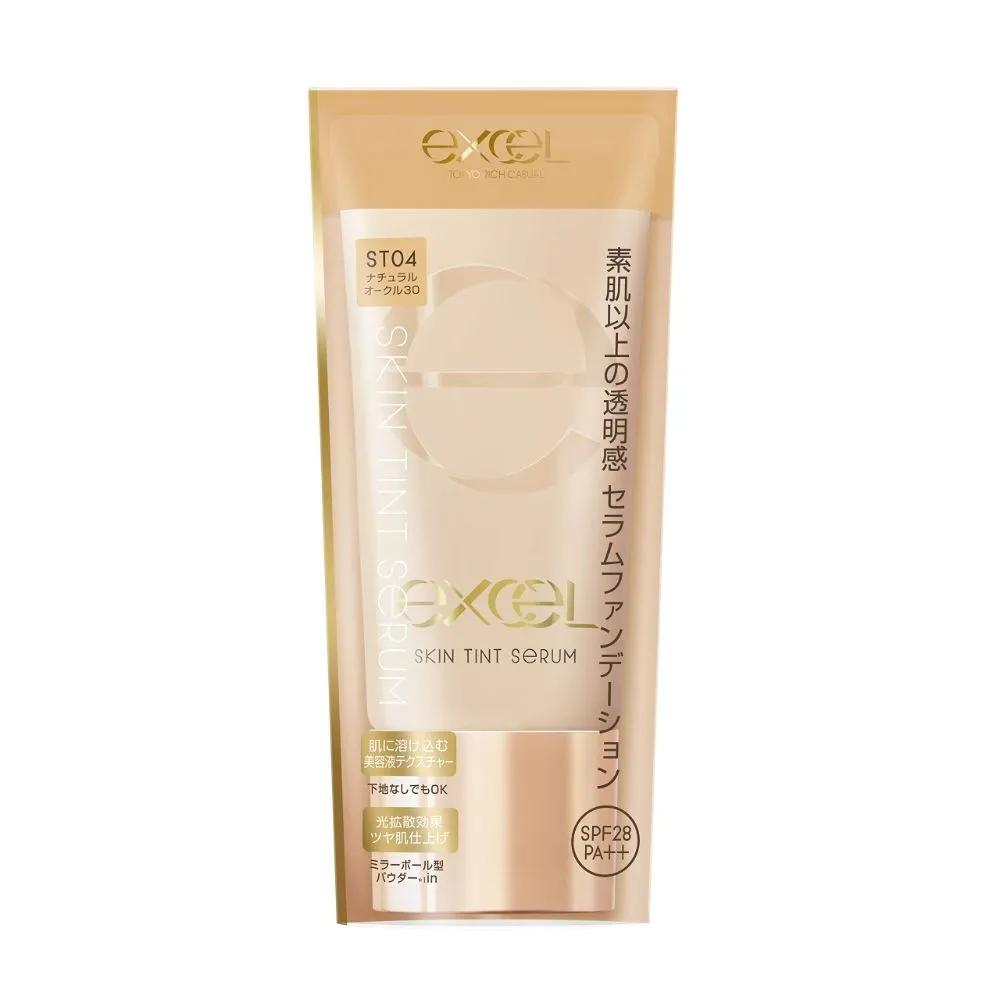 

Excel Skin Tint Serum Foundation 35g ST04 Natural Ochre 30 2-Piece Set 3-piece set