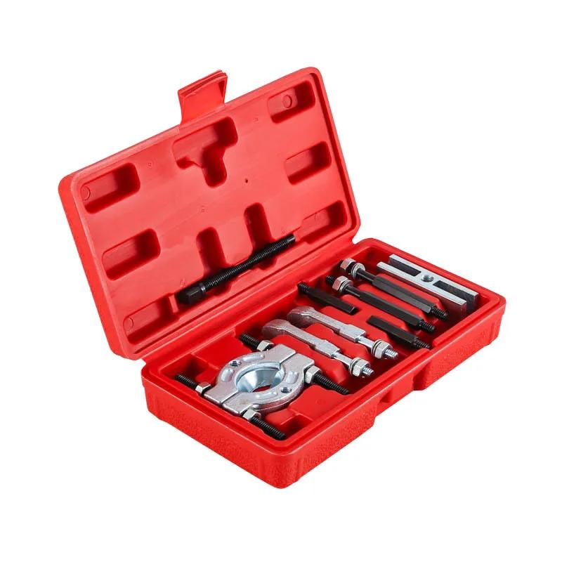 Motorcycle Professional 9Pcs Bearing Separator and Puller Set Bearing Removal Tool Set Bearing Separator Car Repair Tools