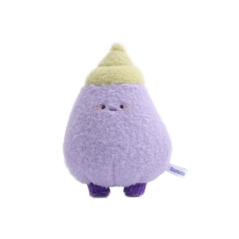 Vegetable Family Plush Toys Cute Ornament Doll Soothing Doll Keychain Birthday Gift