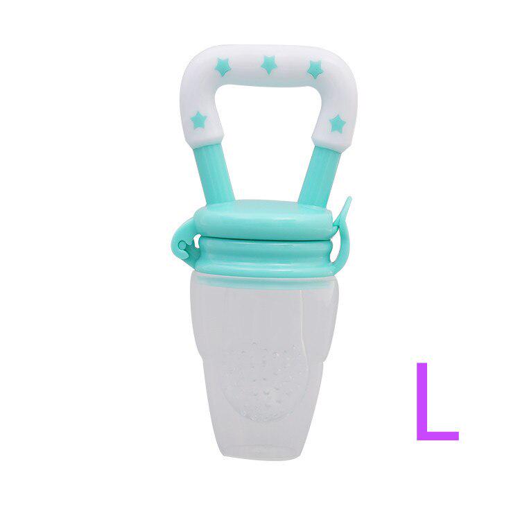 Silicone Baby Food Feeder Nipple Safe Milk Feeder for Baby with Handle Pacifier Bottles Nibbler Fresh Fruit Snack Holder 3 Month
