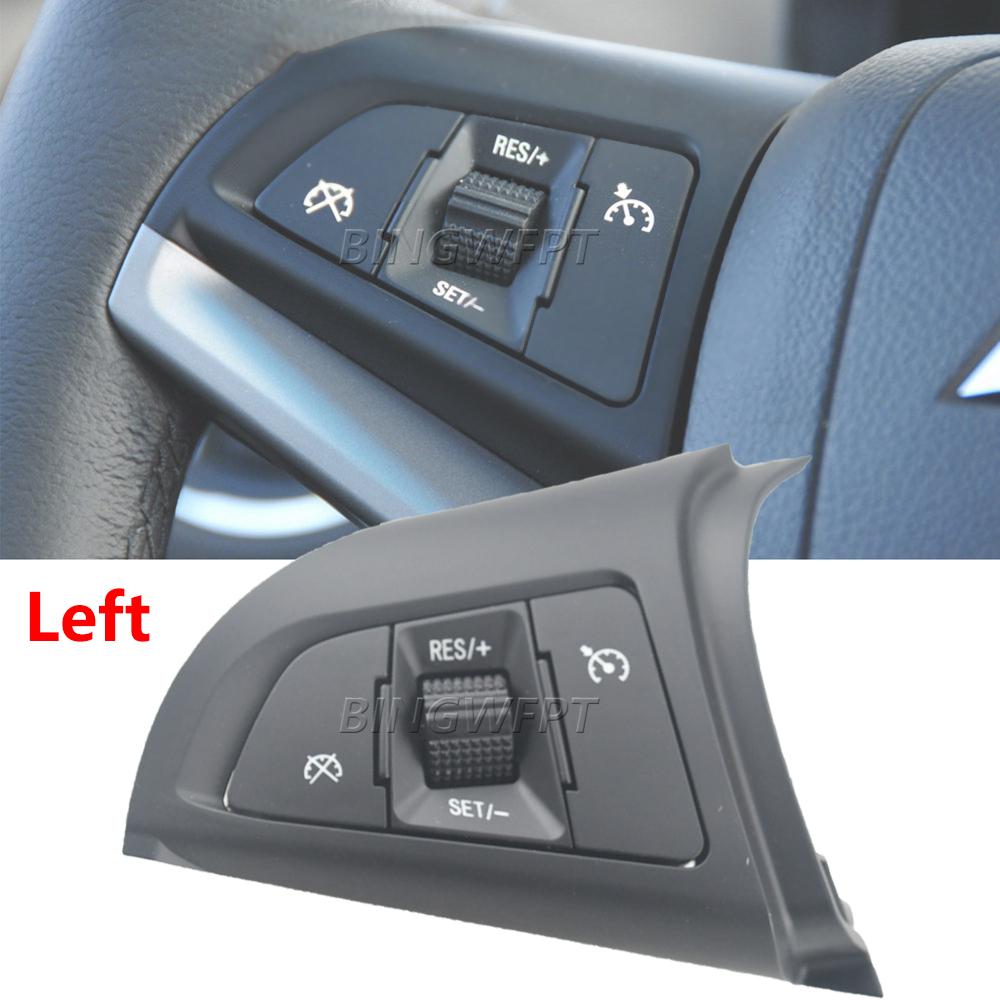 For Chevrolet Cruze 2009-2014 Steering Wheel Button Bluetooth Audio Volume Control Switch Cruise button 96892140 Cruise buttons Left