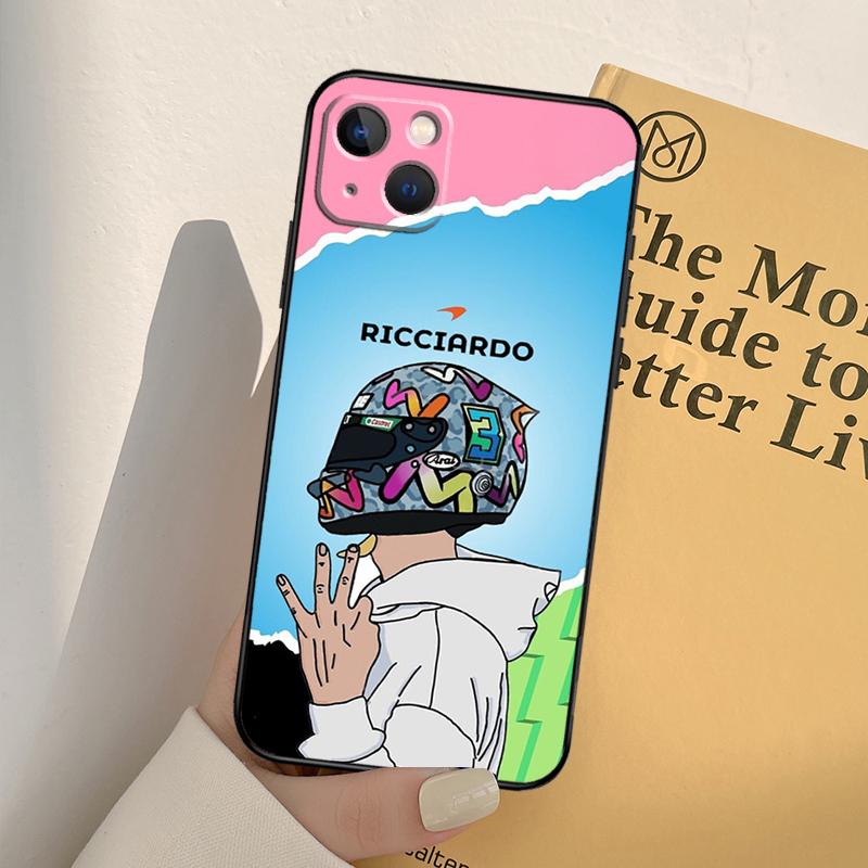 Daniel Ricciardo 3 Soft Phone Case For iPhone 17 Pro Max For iPhone 17 Air Silicone Cover Funda