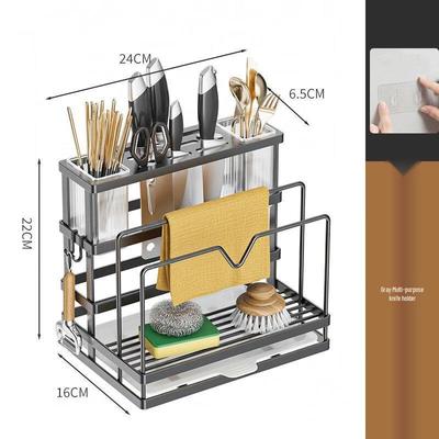 Multi-functional Kitchen Knife Holder & Storage Rack