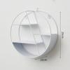 Wall Mounted Floating Shelves Decorative Shelves Circular Storage Rack Creative Plant Flower Pot Tray Nordic Home Decoration
