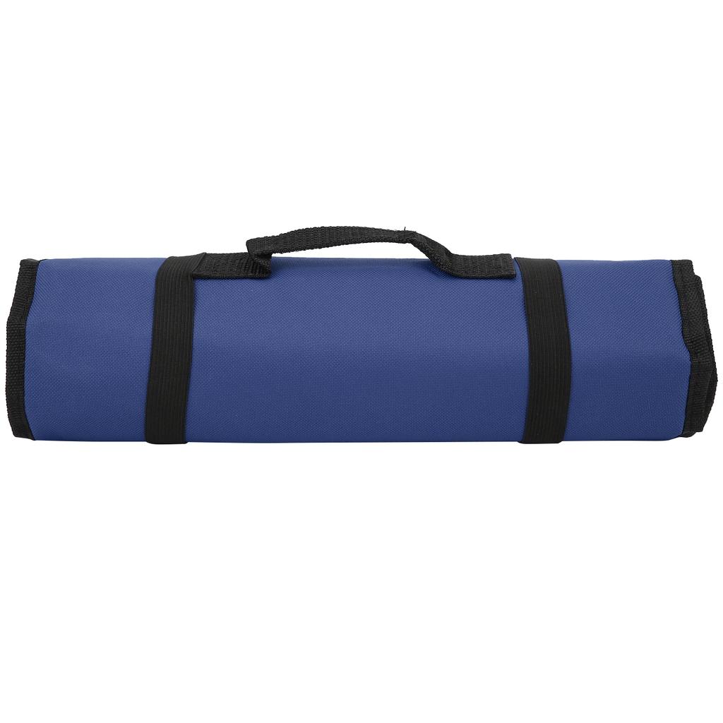 Werkzeugrolltasche Aufbewahrung Tragbar Faltbar Reparatur Schraubenschlüssel Multifunktionset Halter TascheBlau