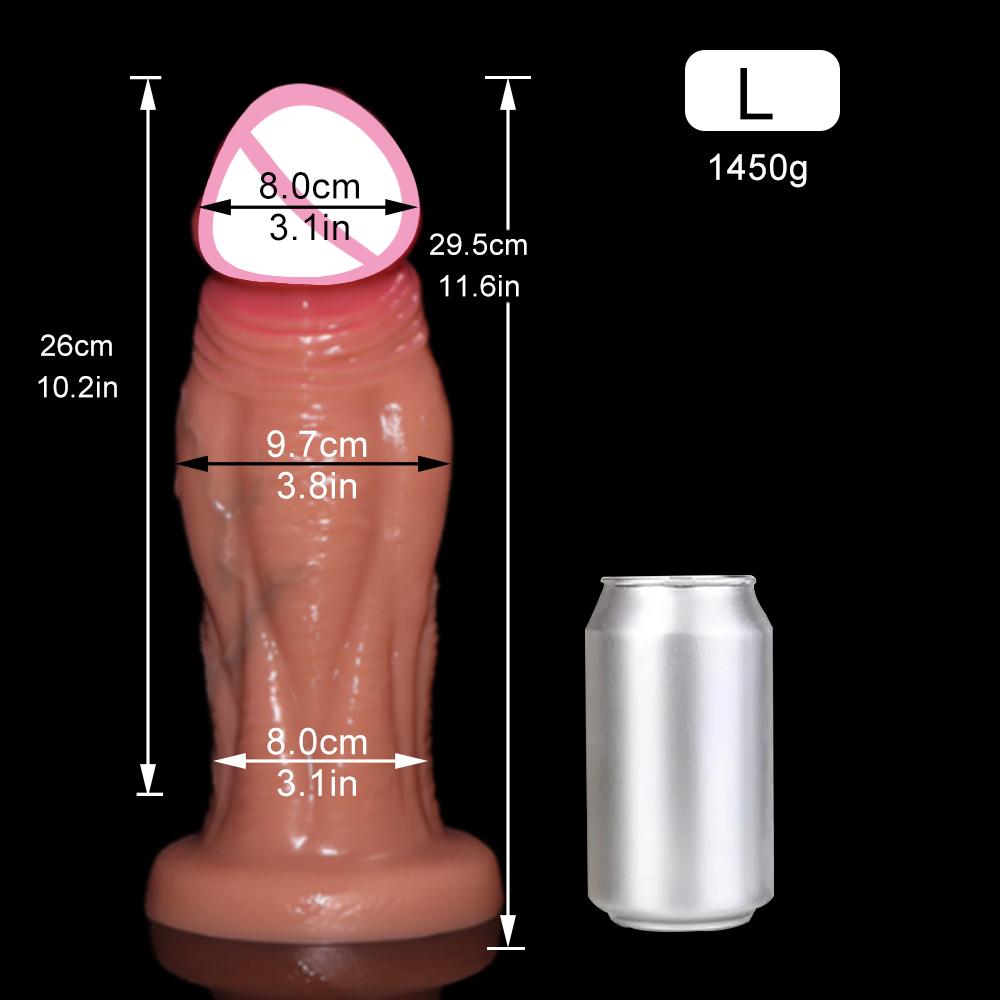52-97mm Huge Anal Dildos for Women Men Sex Toys Silicone Realistic Dildo Butt Plug Consolador Thick Dick 18+ Sex Shop Big Penis