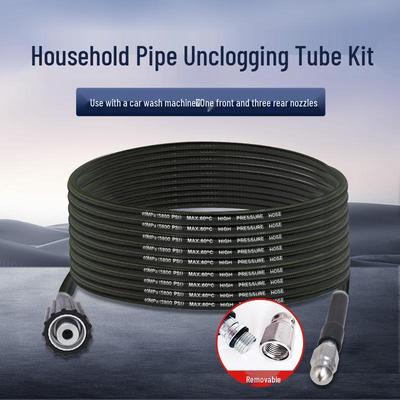 High-Pressure Sewer Cleaning Nozzle: Front One Rear Three Design for Pipe Cleaning Machines