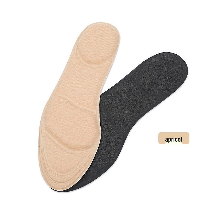 4D Comfort Arch Sponge Insoles: Breathable, Sweat-Absorbing, Anti-Abrasion Foam Pads