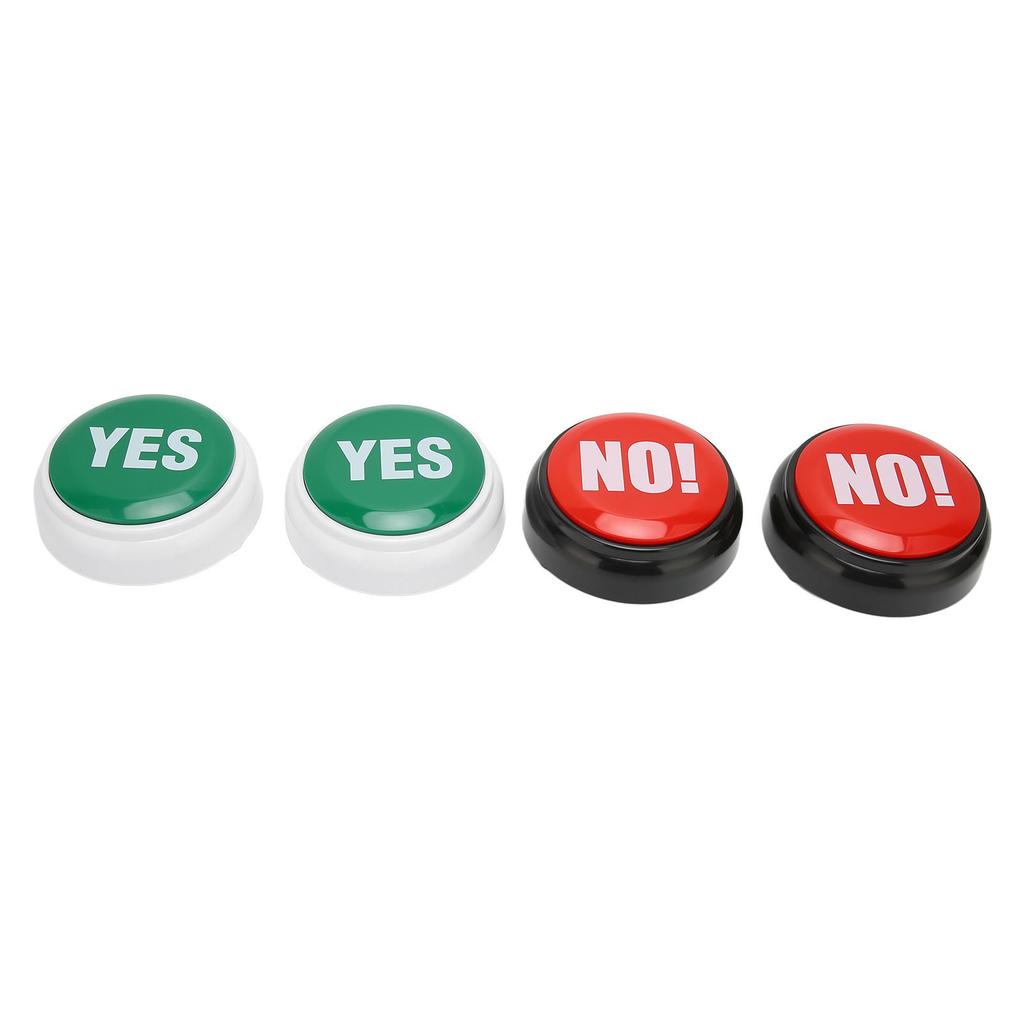 4pcs Dog Communication Button Multifunction Portable Pet Training Buzzer for Cats Dogs Pets