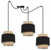 Hanging Lamp, Ceiling Chandelier, Lampshade, Boho Juta