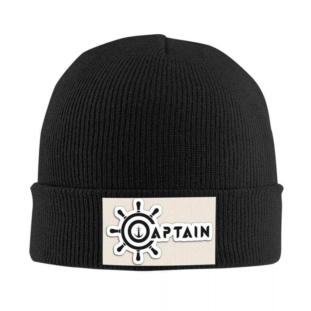 Kapitán Kotva Teplá Pletená Čepice Hip Hop Baret Podzim Zima Venkovní Čepice pro Muže Ženy Dospělé