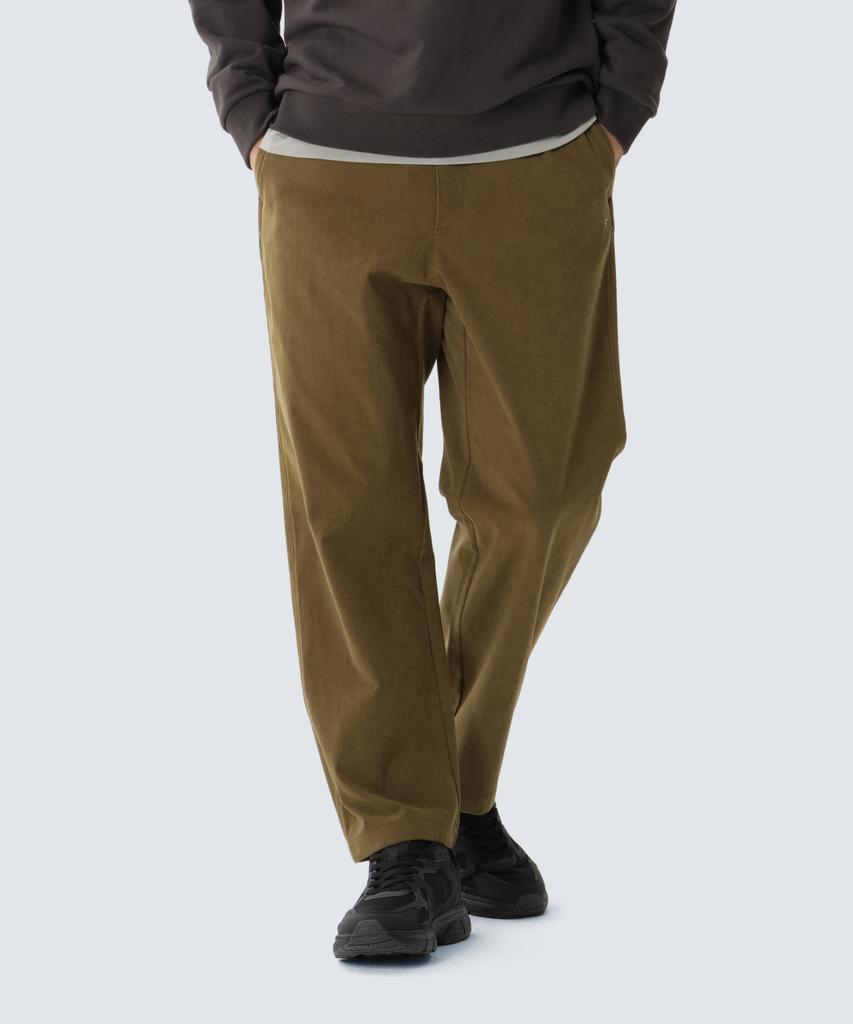 SNOWPEAK APPAREL Corduroy Pants (S26Fmfpt70) Yellow Khaki