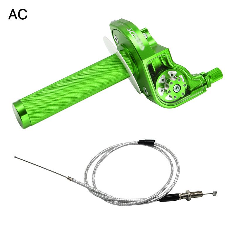 ZSDTRP 22mm Universal CNC Aluminum Accelerator Throttle Twist Grips Handlebars For Motorcycle Moped Scooter Bike M10*1.5