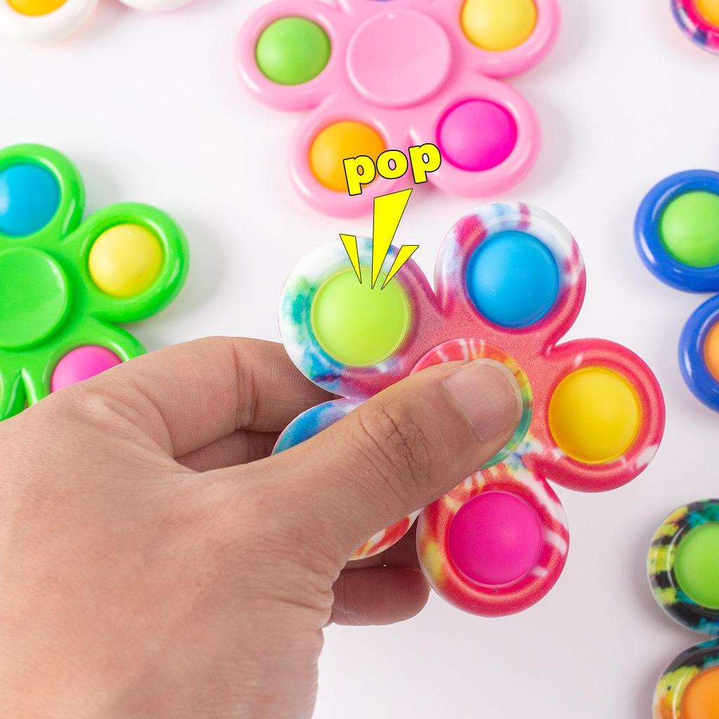 Fidget Spinner Bubble Pop Stress Relief Toy