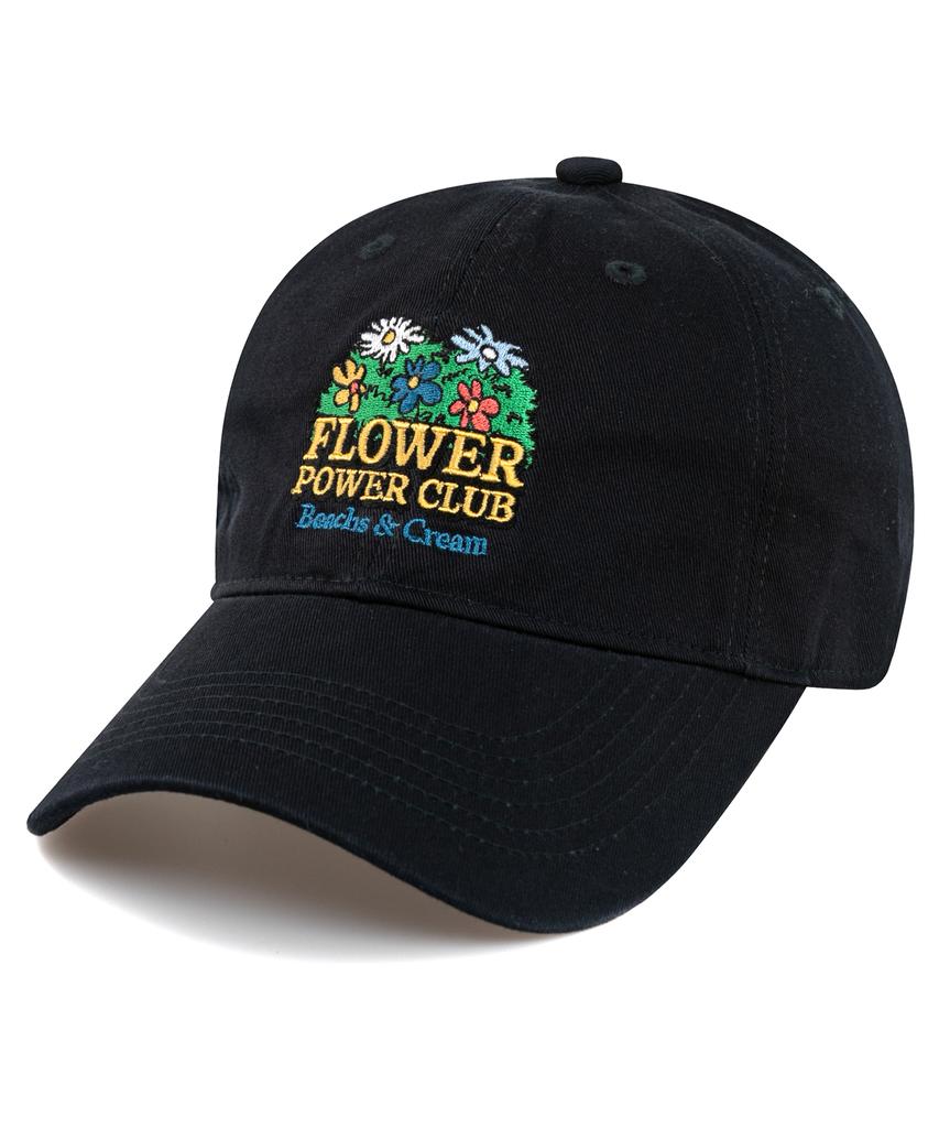 Bichiseuaenkeulim Flower Power Club Ball Cap-Navy