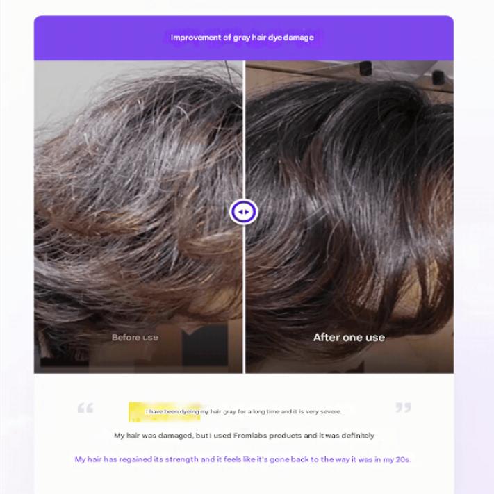 fromlabs Protein Absorbing No-Wash Treatment Spray 150ml (Heat & UV Protection)