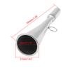 ZMFJH Marine Boat Handheld Foghorn Stainless Steel Fog Horn Removable Mouthpiece Accessory Yacht Marine Safety Communication