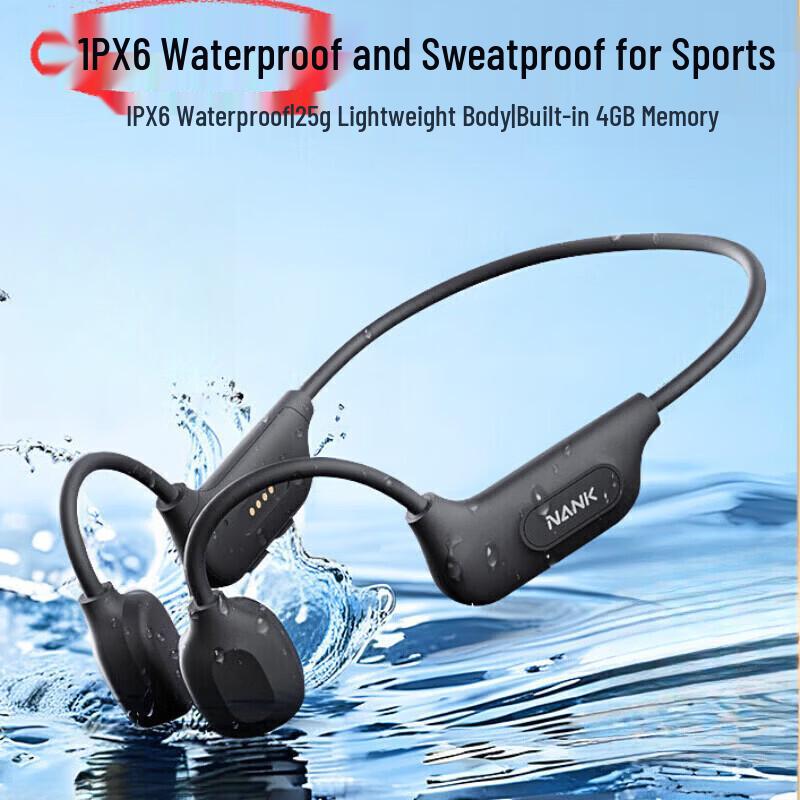 Nankaka Runner CC4 Bone Conduction Open-Ear Sports Headphones