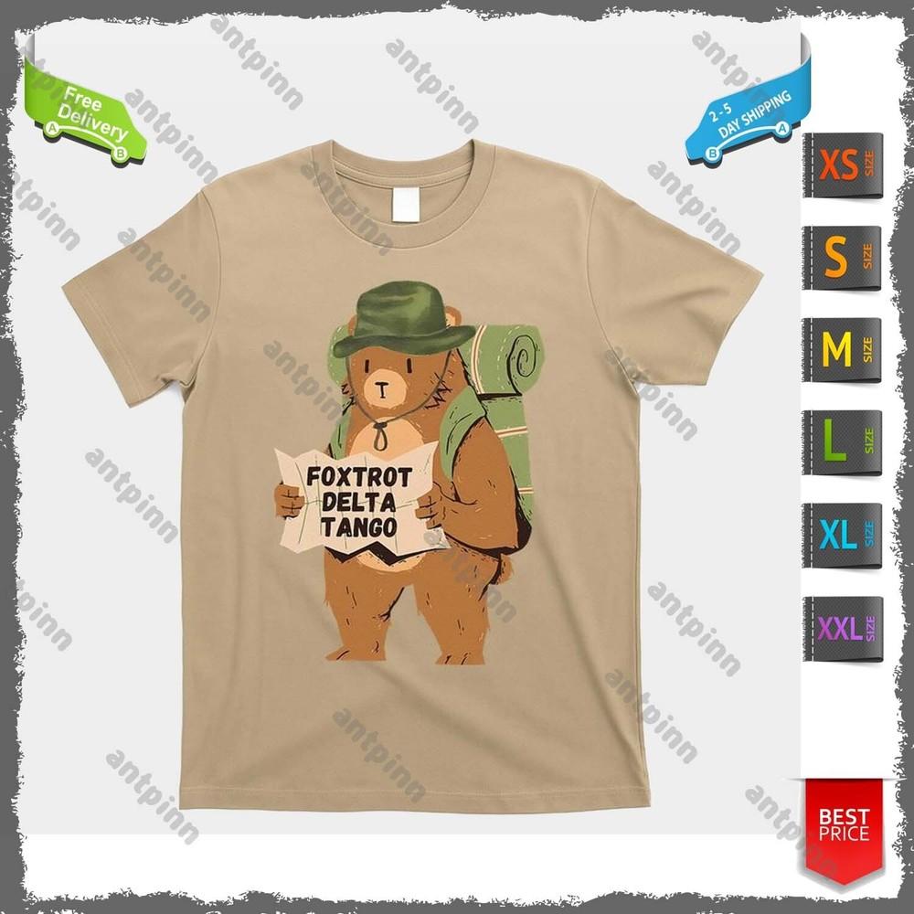 Funny The Resist Bear Foxtrots Deltas Tangos MEN T-Shirt Unisex Unisex T-Shirt XXXXL